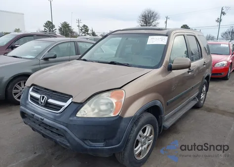 2004 Honda Cr-V Ex из США, поврежденный, VIN SHSRD78844U247679